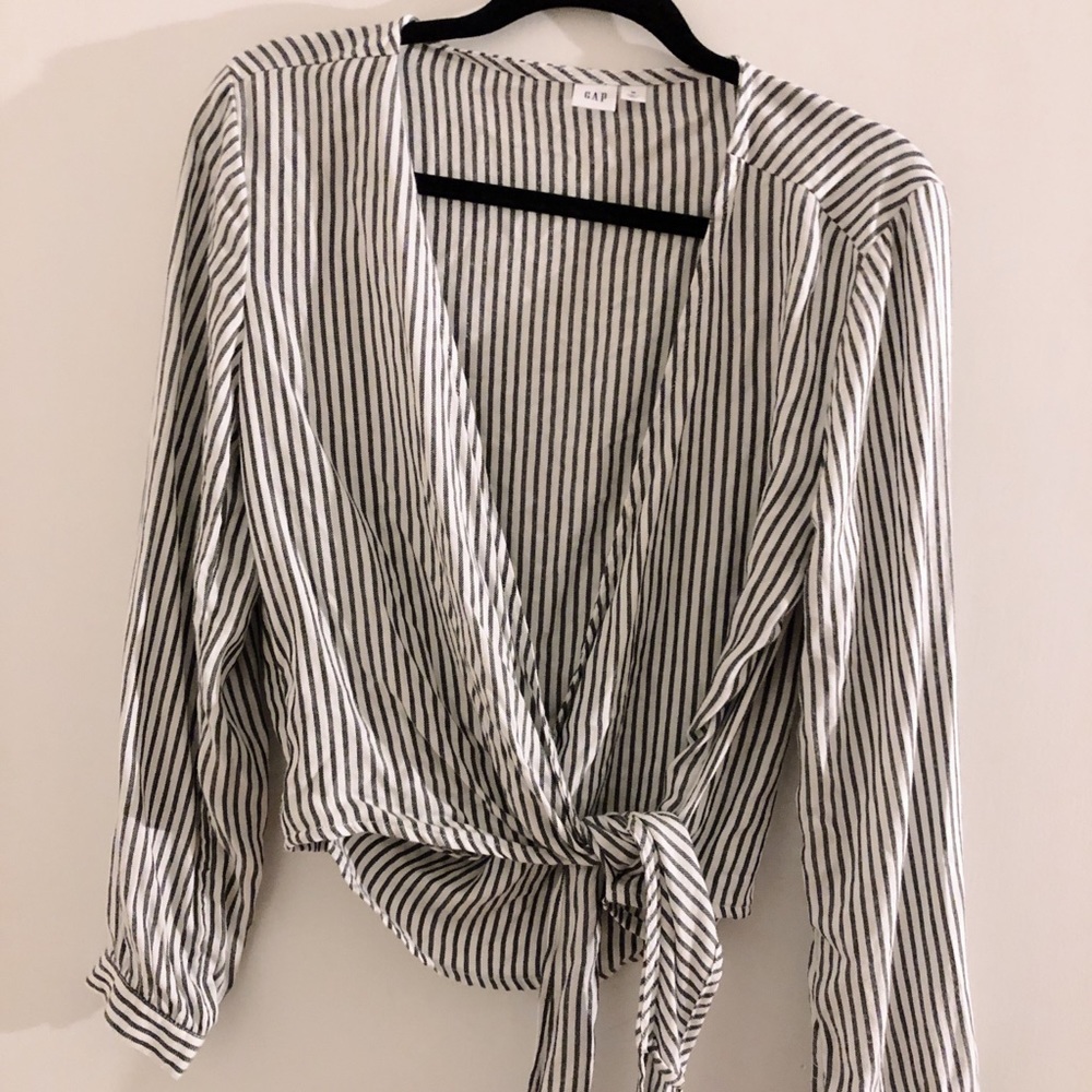Gap tie to side top